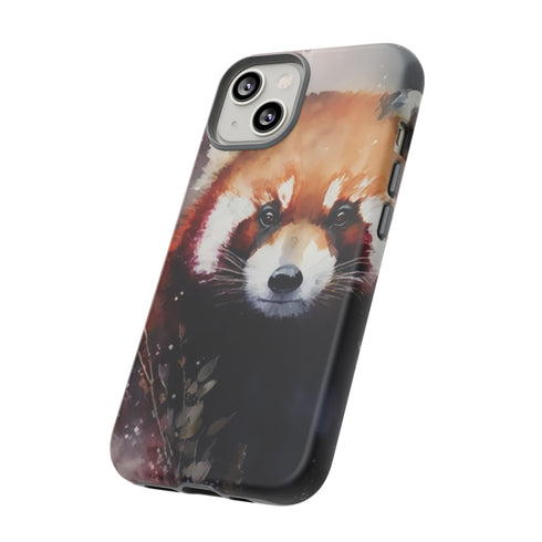 Red Panda in Watercolor - Impact Resistant Phone Case
